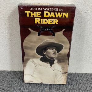 John Wayne in The Dawn Rider VHS 1997 Black and White New Sealed